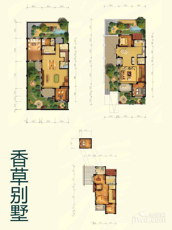 天一仁和城别墅普通住宅395㎡户型图