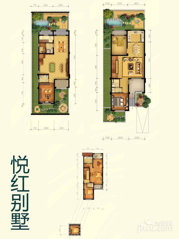 天一仁和城普通住宅216.3㎡户型图