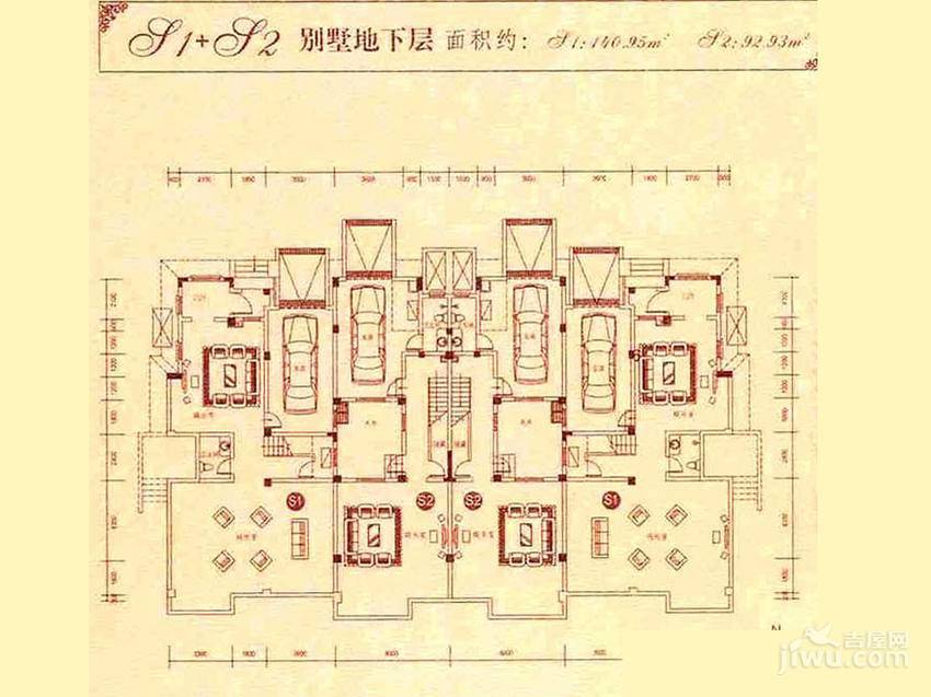 康桥圣菲普通住宅397㎡户型图