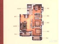 中国铁建瑞园3室2厅1卫116.7㎡户型图