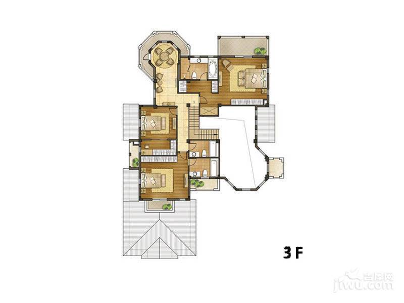 云亩天朗富仕山普通住宅606㎡户型图