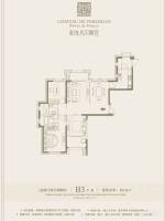 阳光凡尔赛宫3室2厅2卫118㎡户型图