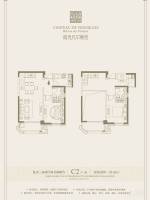 阳光凡尔赛宫3室2厅2卫120㎡户型图