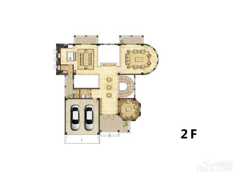 云亩天朗富仕山普通住宅642㎡户型图