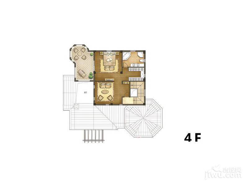 云亩天朗富仕山普通住宅709㎡户型图