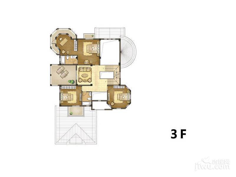 云亩天朗富仕山普通住宅709㎡户型图