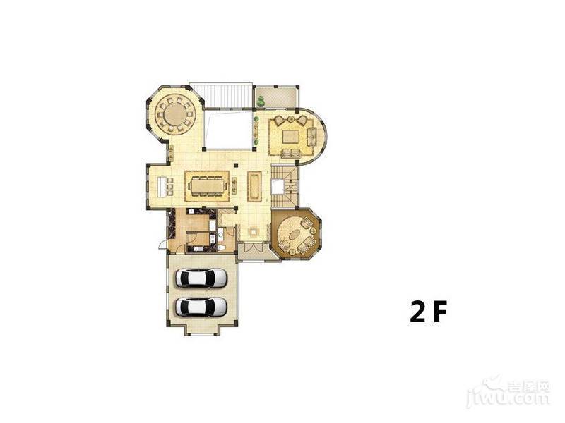 云亩天朗富仕山普通住宅709㎡户型图