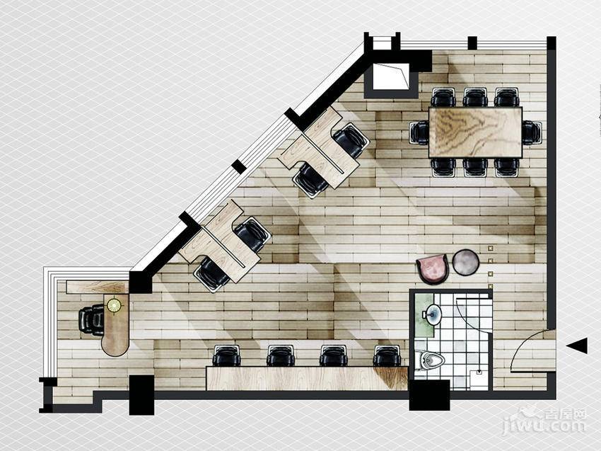 海西佰悦城普通住宅77㎡户型图