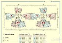 卓达山水青城1室2厅1卫57.7㎡户型图