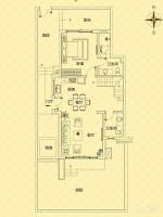 陶然湾黄金泉普通住宅142.9㎡户型图