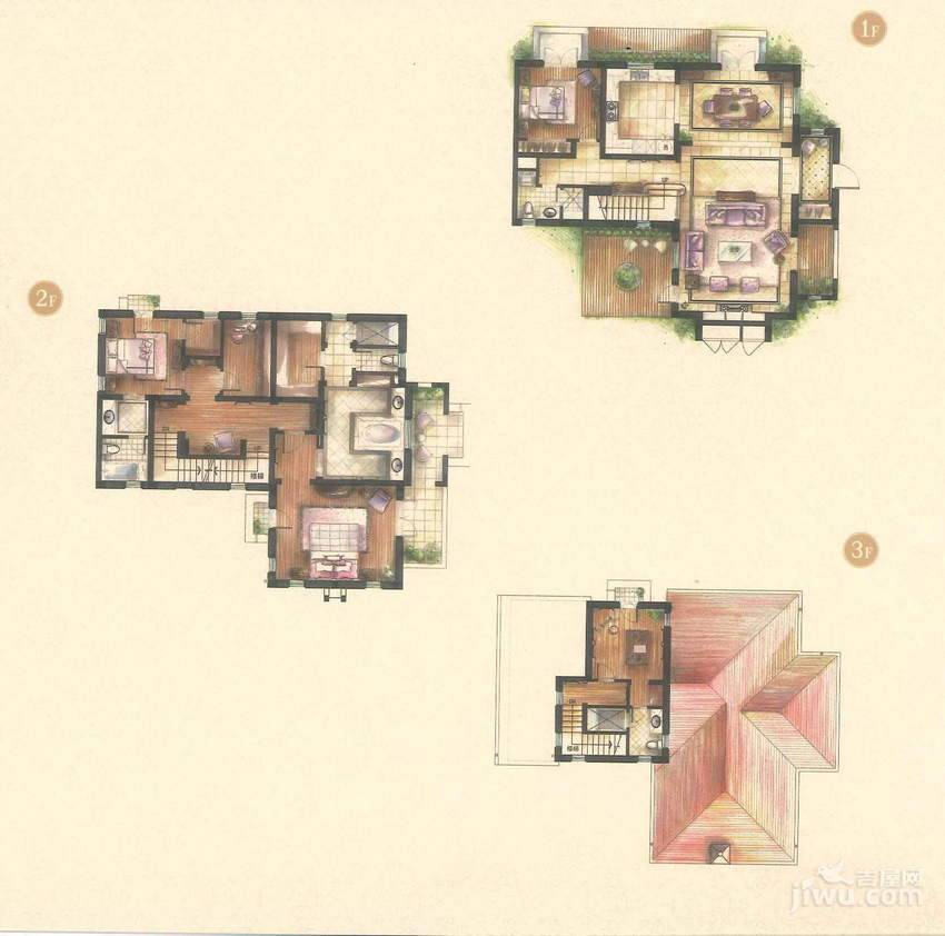 纳帕溪醍普通住宅286㎡户型图