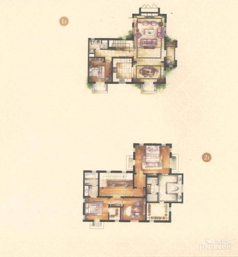 纳帕溪醍普通住宅299㎡户型图