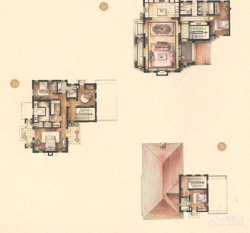 纳帕溪醍普通住宅323㎡户型图