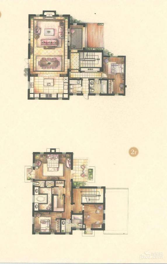 纳帕溪醍普通住宅253㎡户型图