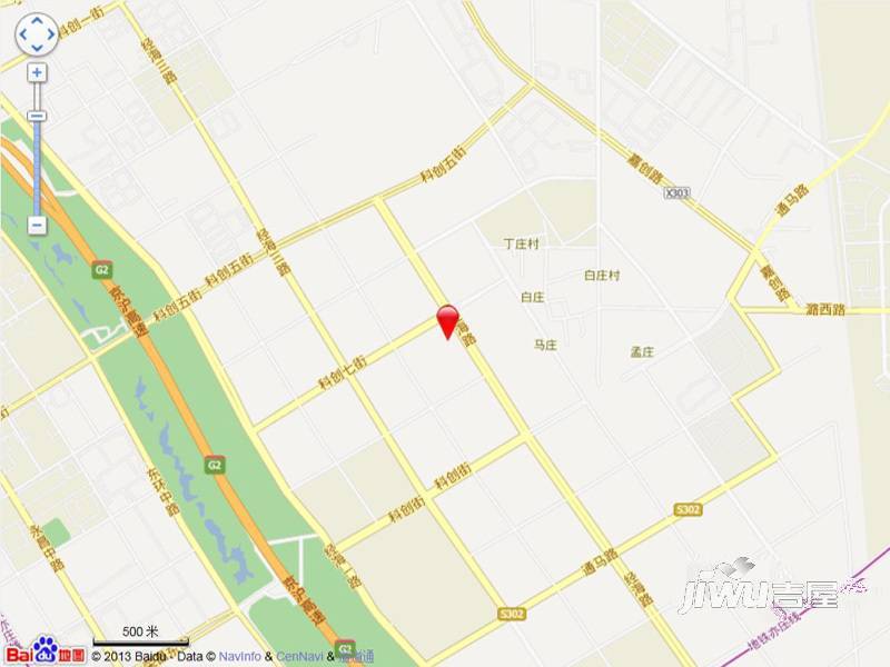 北京经开·国际企业大道Ⅲ位置交通图图片