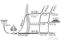 京投发展檀香府位置交通图图片