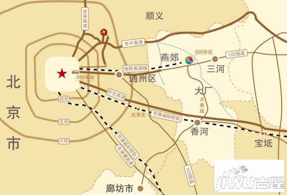 北京锋巢位置交通图图片