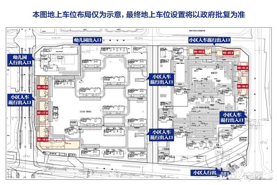 首开华润·花香苑规划图图片