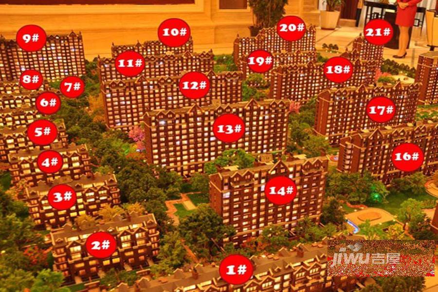 北京城建诚墅沙盘图图片
