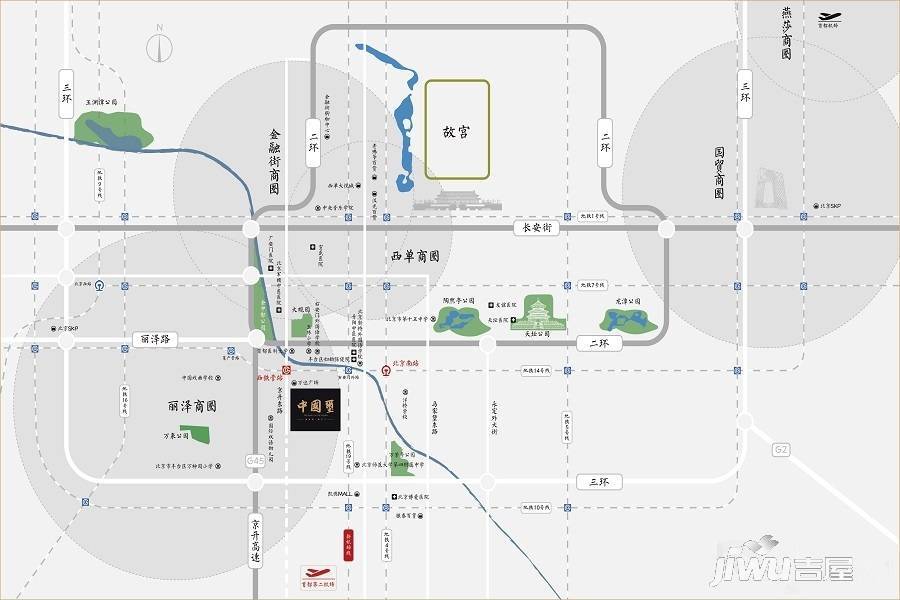 中国玺位置交通图图片