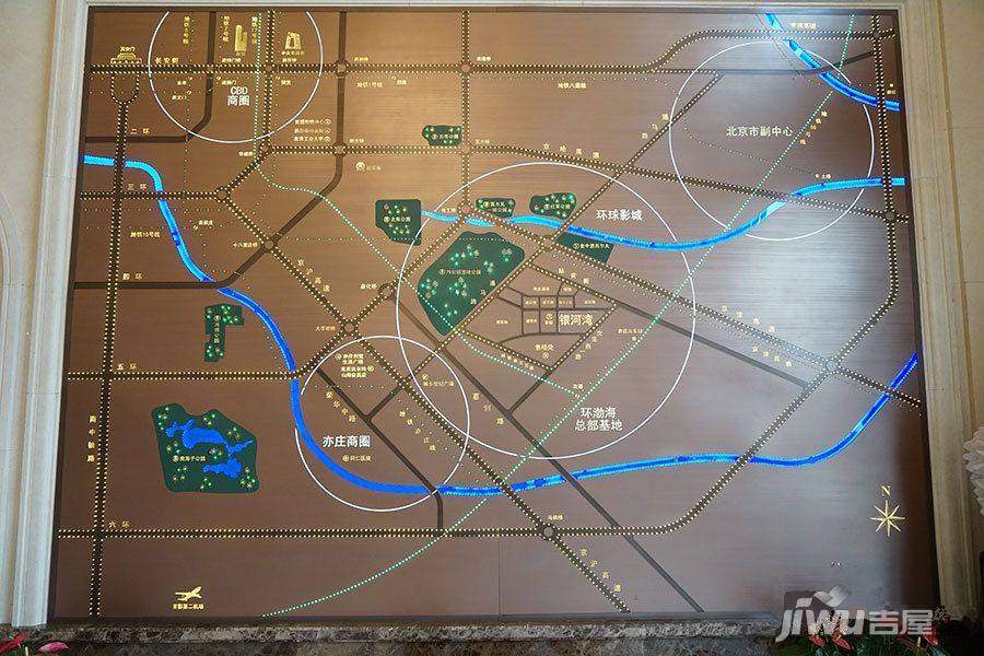 台湖银河湾位置交通图