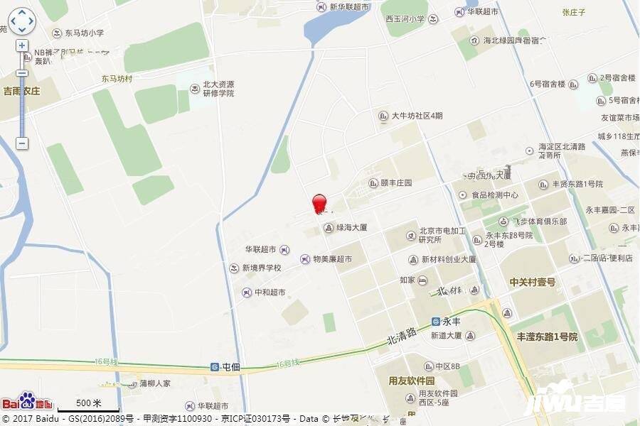 万科翡翠书院位置交通图