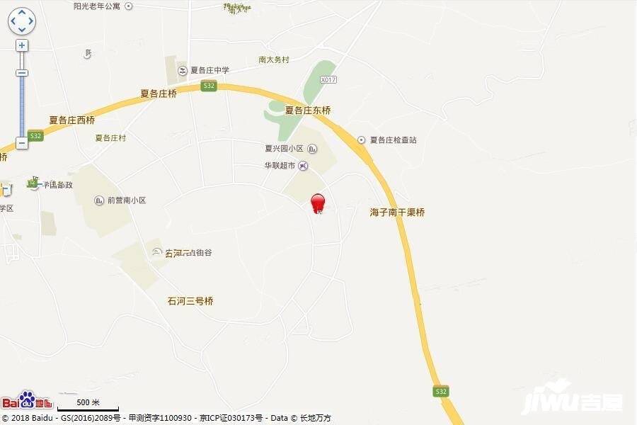 北京岭秀位置交通图4