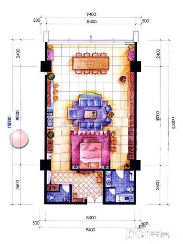 天安国汇户型图