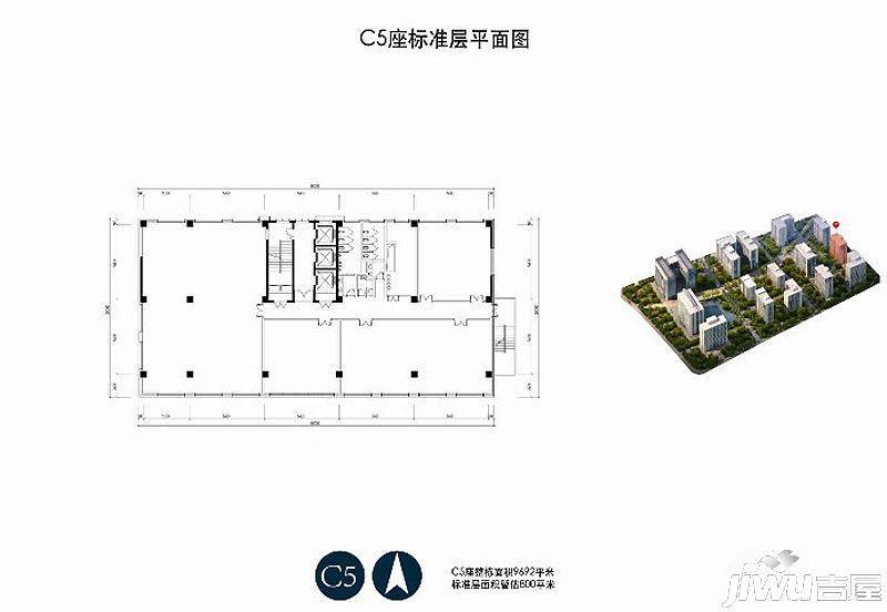 西山汇普通住宅600㎡户型图