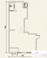 高教新城·学区嘉园普通住宅77㎡户型图