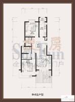 高教新城·学区嘉园2室2厅2卫户型图