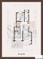 高教新城·学区嘉园2室2厅2卫户型图