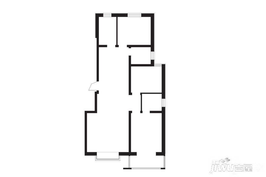 天保·青花府3室2厅1卫133.1㎡户型图