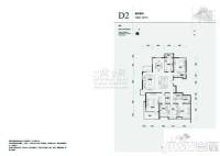 北辰香麓4室2厅3卫户型图