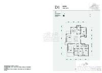 北辰香麓4室2厅3卫户型图