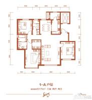 北京城建胜茂傲山3室2厅2卫175㎡户型图