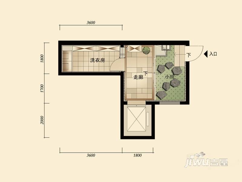 金隅78墅4室2厅3卫240㎡户型图