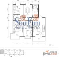 优筑3室2厅2卫153㎡户型图