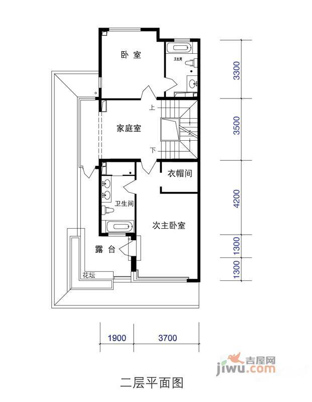 世佳别墅5室7厅5卫507㎡户型图