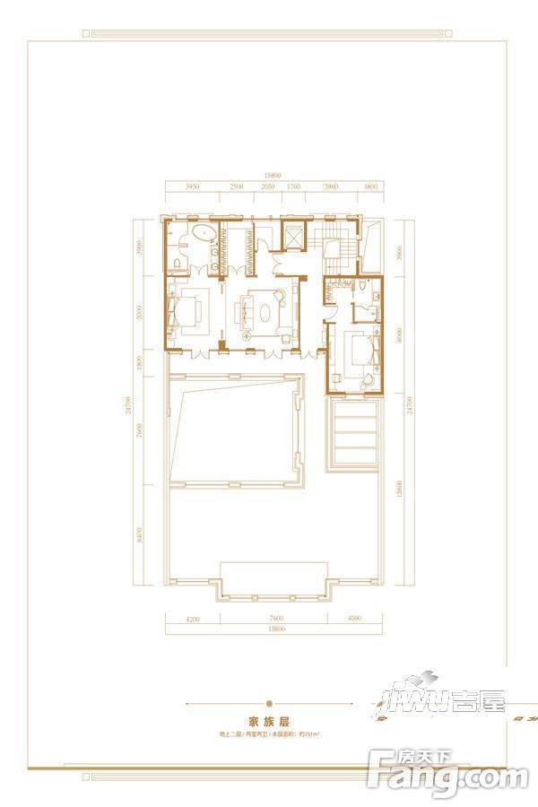 紫禁壹号院5室3厅6卫449㎡户型图