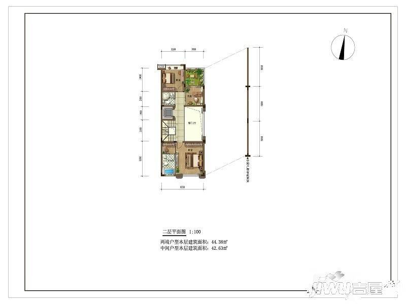 珠江观澜御景6室4厅4卫178㎡户型图