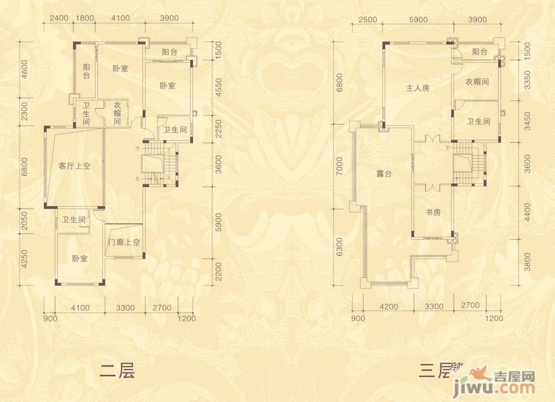 汇景御海蓝岸5室2厅6卫425㎡户型图