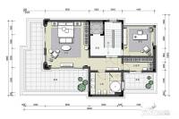 3号别墅普通住宅554㎡户型图