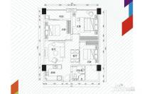 华南茶叶创意园菁英时代3室1厅1卫104㎡户型图