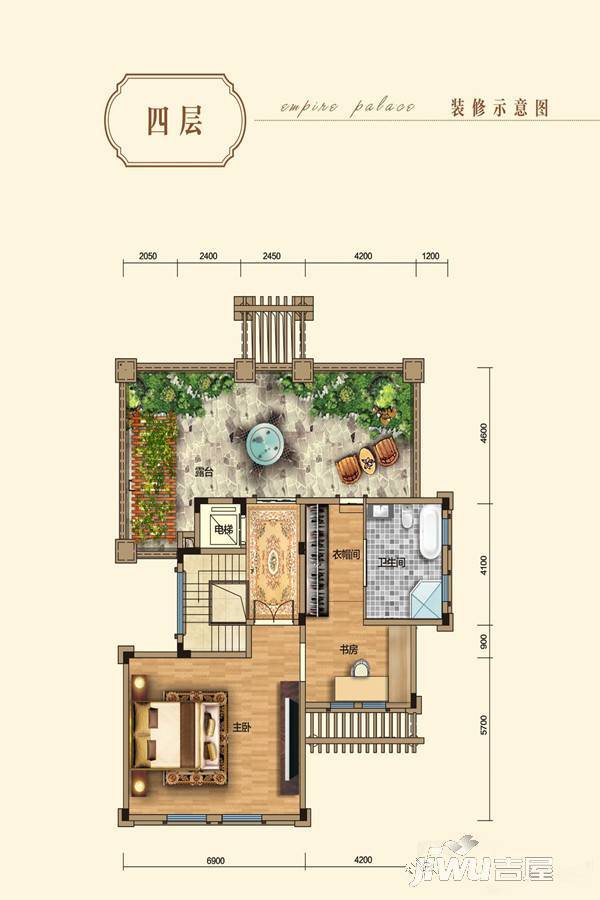 宏远帝庭山9室3厅9卫761㎡户型图