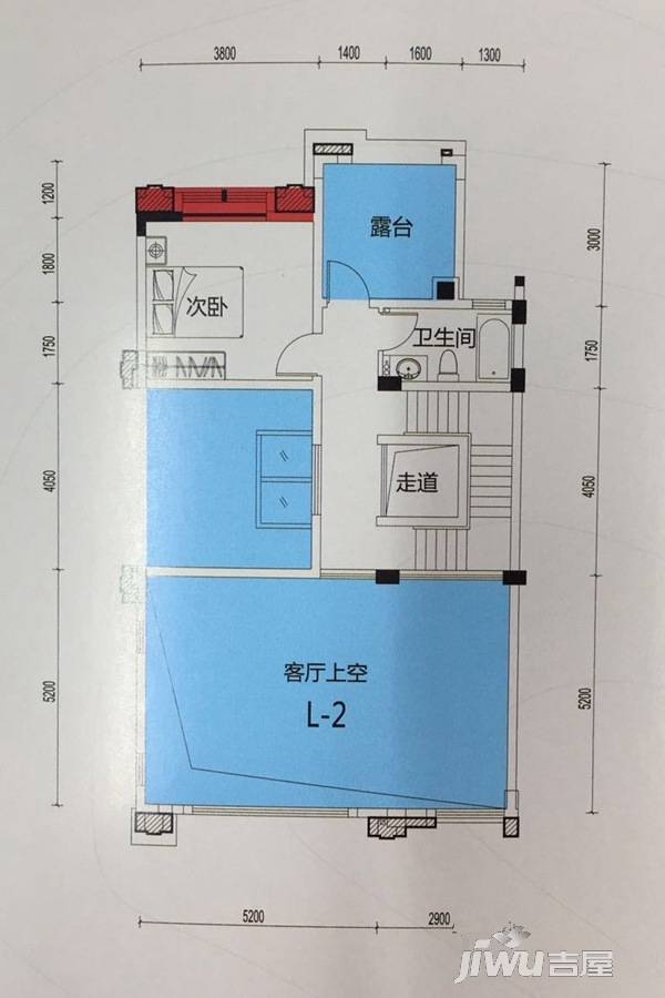 霖峰壹山境2室2厅3卫214.1㎡户型图