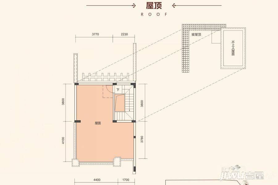 三正瑞安居4室2厅3卫203㎡户型图