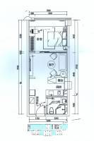 约克时代商铺1室1厅1卫57㎡户型图