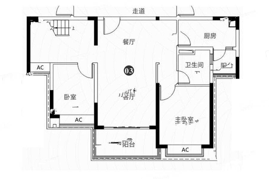 恒大江湾5室3厅3卫205㎡户型图