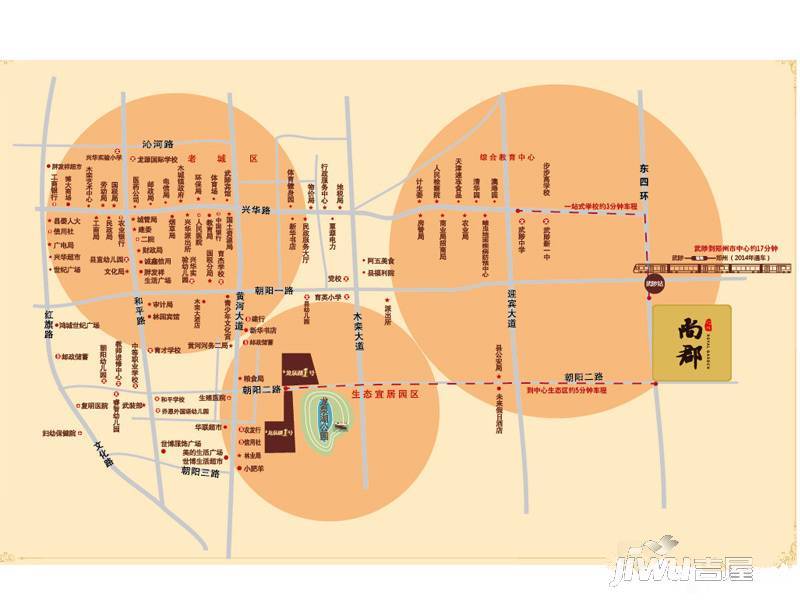 亿祥尚郡位置交通图